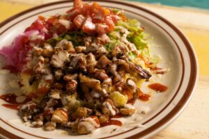 ニューヨークの屋台飯 チキンオーバーライス